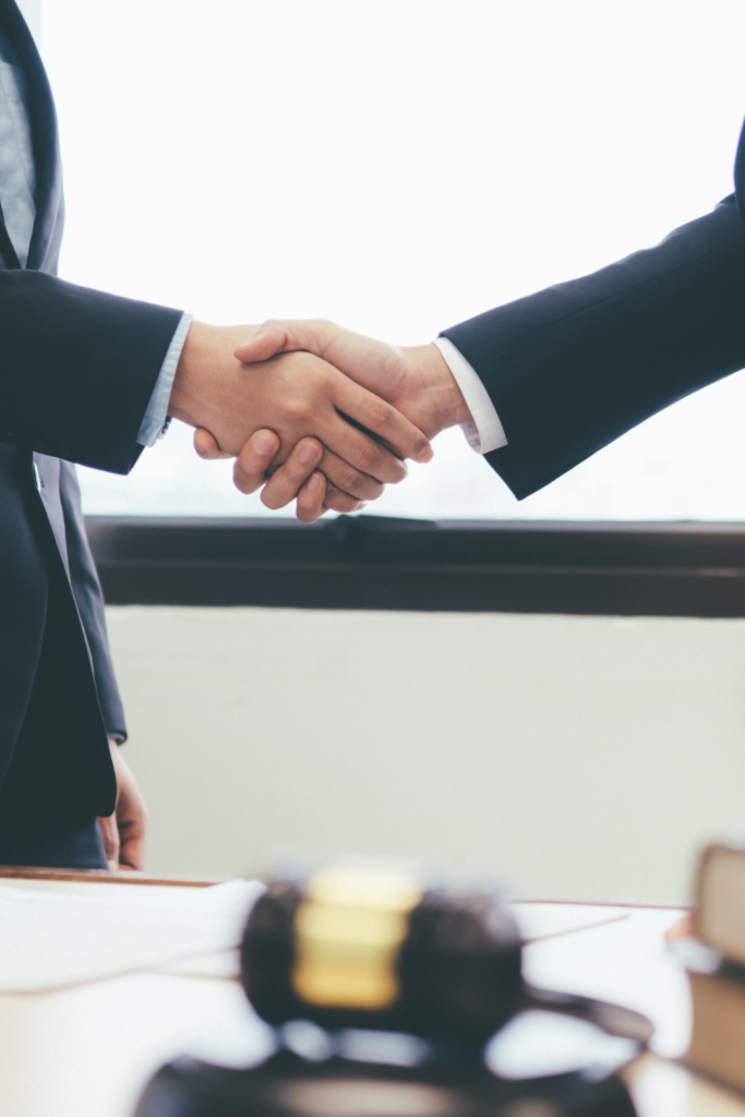 bail bondsmen and client