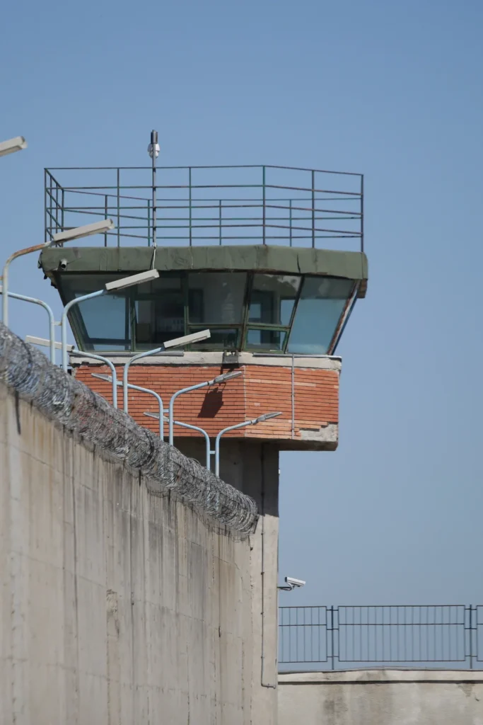 watch tower at the theo lacy facility 