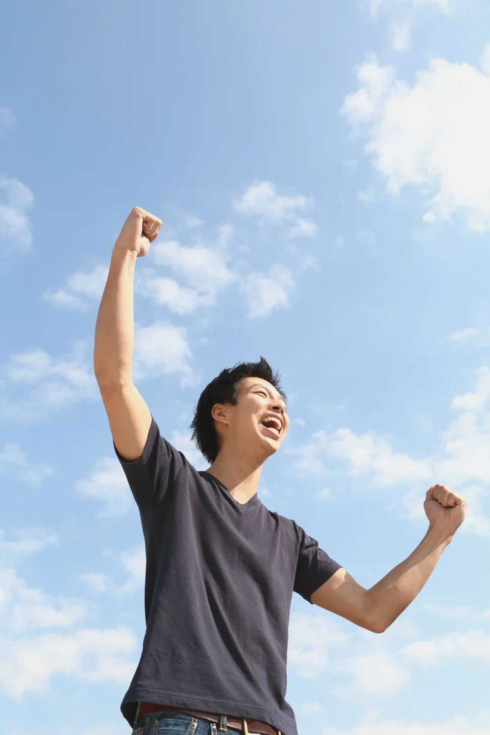 man smiling 